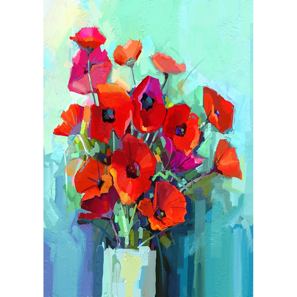 Poppies - Decoupage Papier