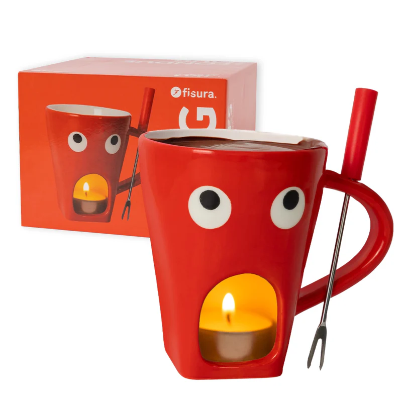 Fondue-Tasse „Ojos“