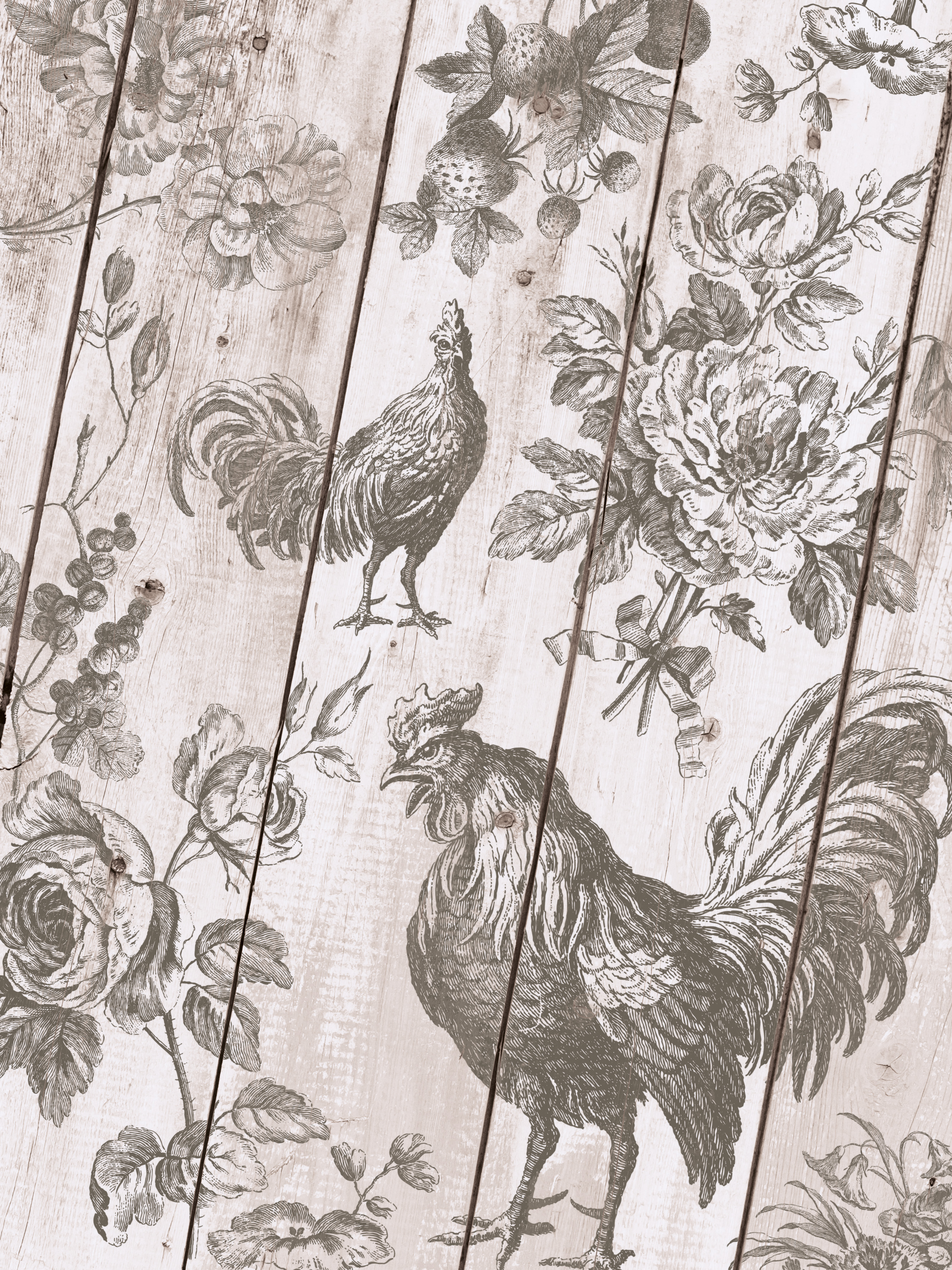 Decor Stempel "La Campagne" 2-er Set