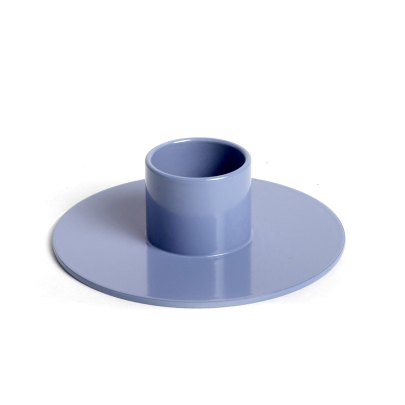 Kerzenhalter POP Graublau