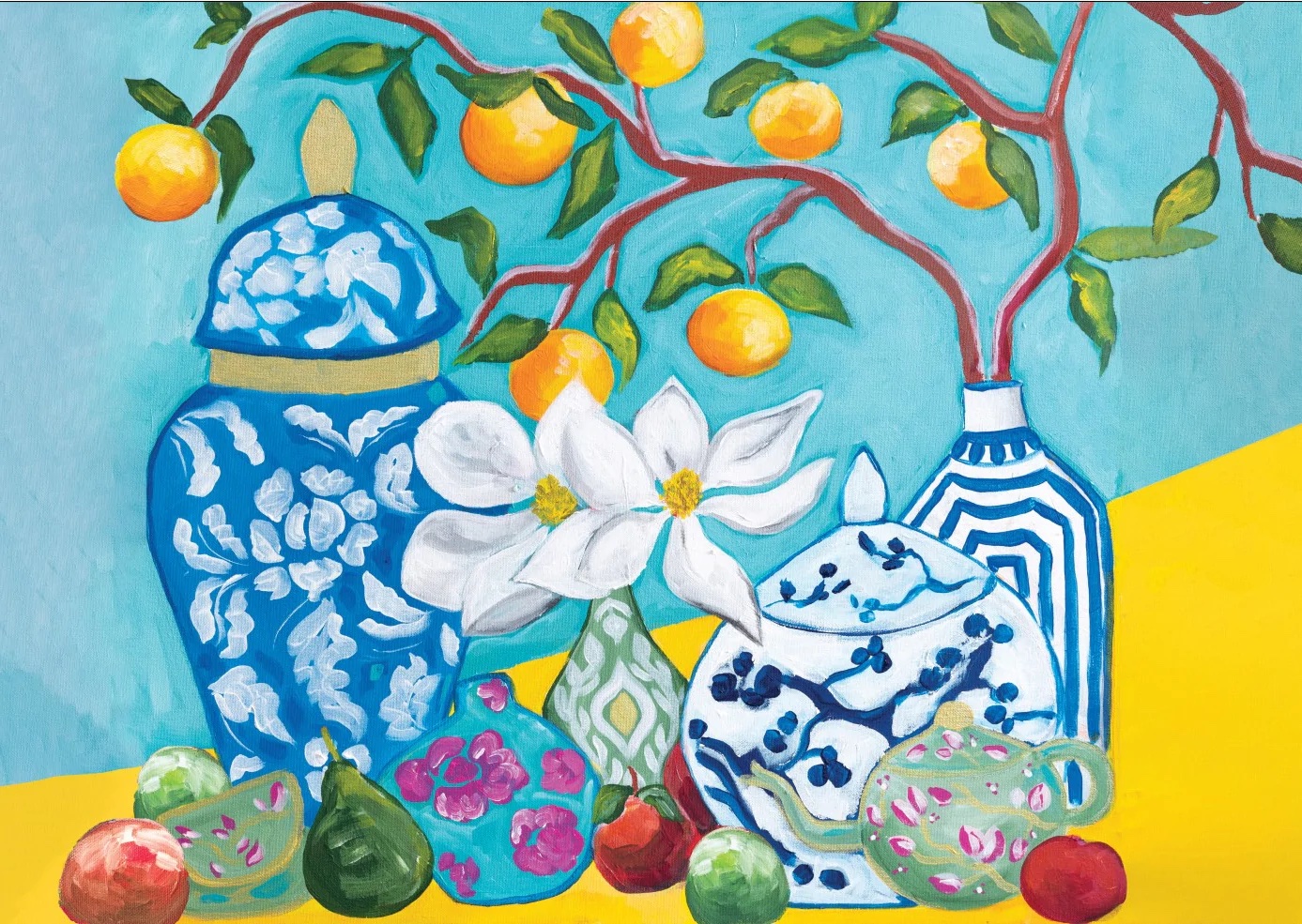 Ginger Jars - Decoupage Papier
