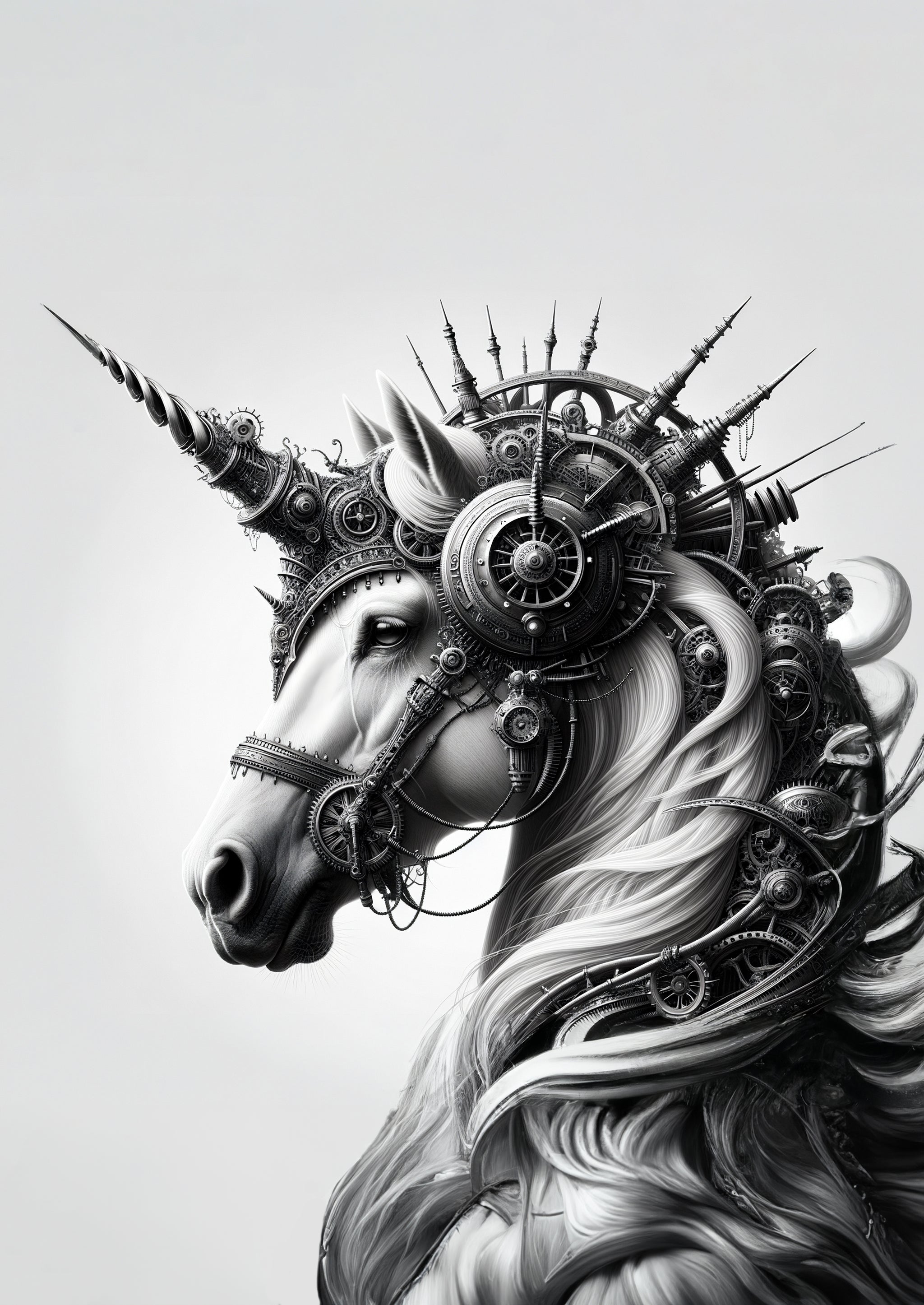 Ulysses Unicorn - Decoupage Papier