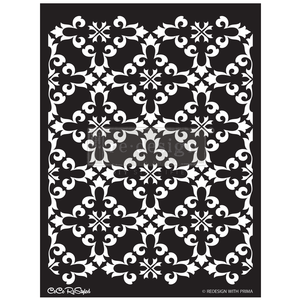 Gothic Trellis- Wandschablone