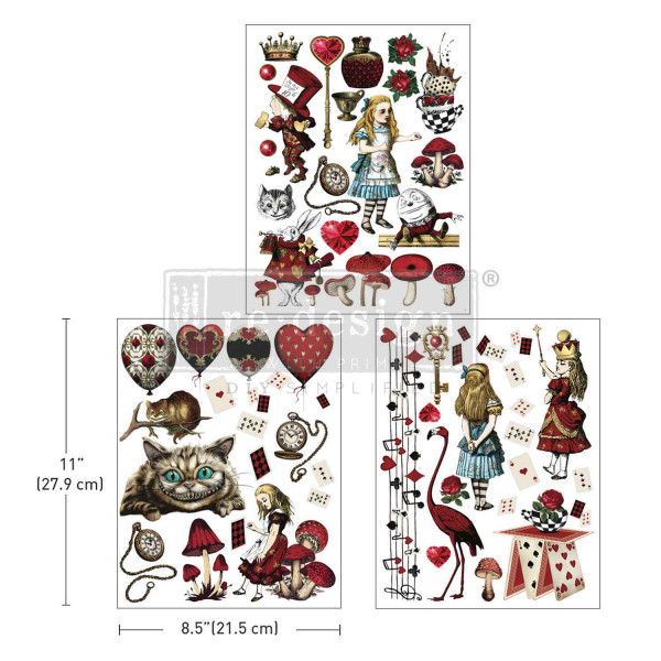 "Wonderland Impressions" A4 - Transferfolie ReDesign