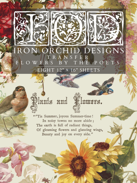 Decor Transfer™ „Flowers by the Poets"