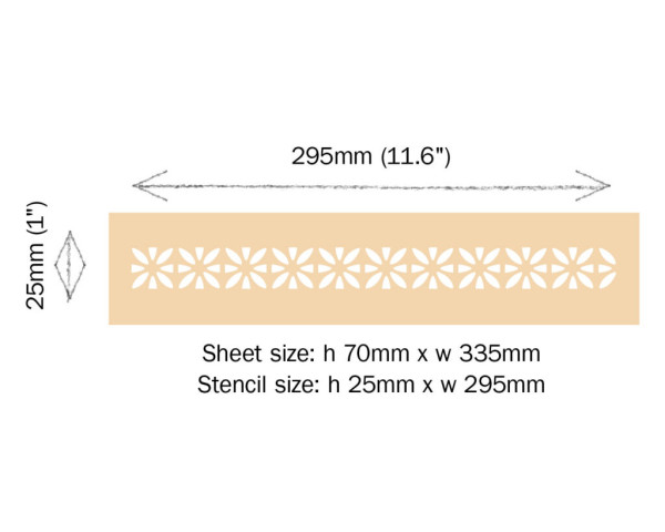 Bujera Schablone - Annie Sloan x Nicolette Tabram