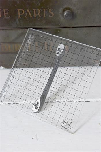 Druckplatte Acryl 15x15