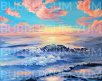 Evening Glow - Decoupage Papier