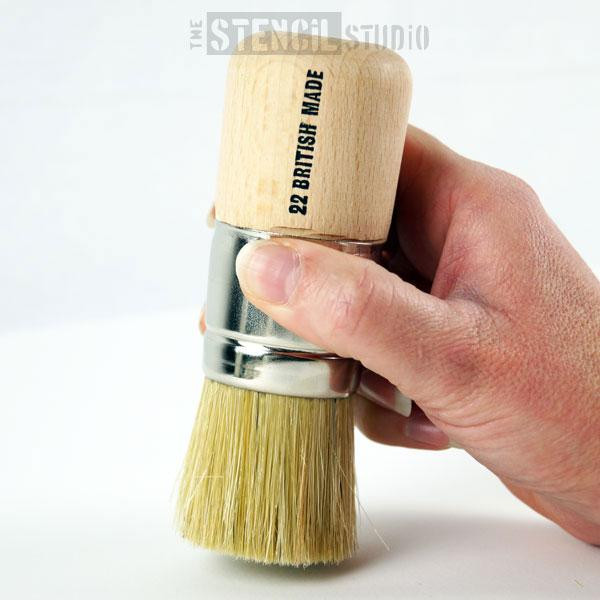 Schablonenpinsel No. 22 - The Stencil Studio