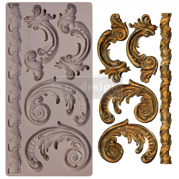 "Lilian Scrolls" - Decor Mould ReDesign