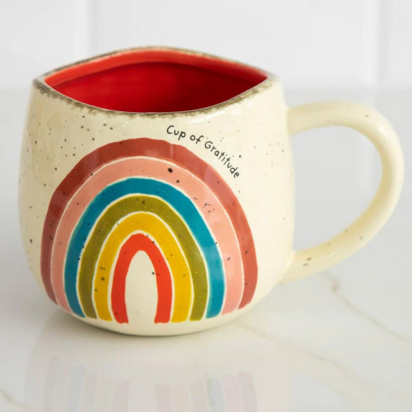 Regenbogen Tasse "Cup of Gratitude"