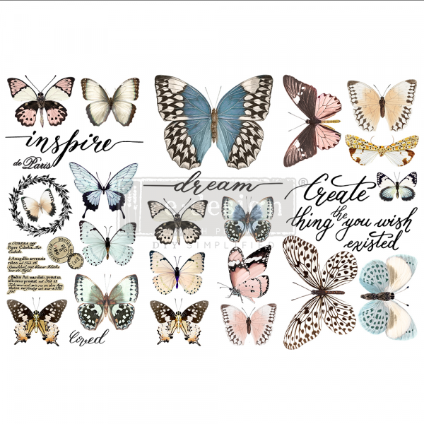 "Papillon Collection" - Transferfolie ReDesign