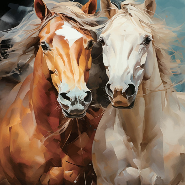 Majestic Horses - Decoupage Papier