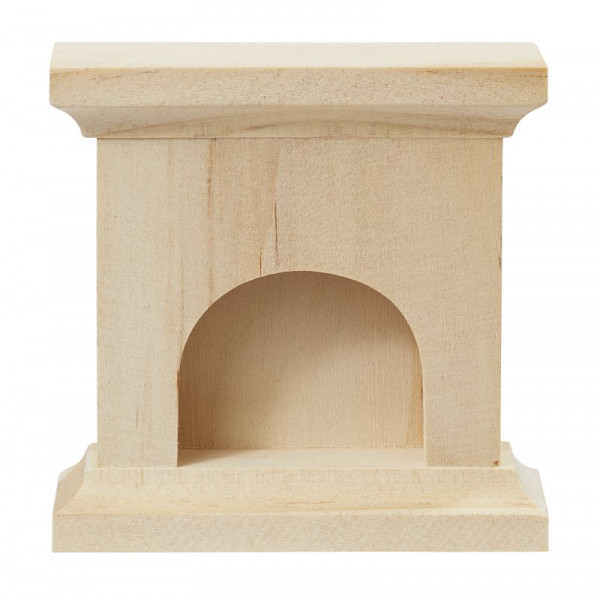 Kamin aus Holz