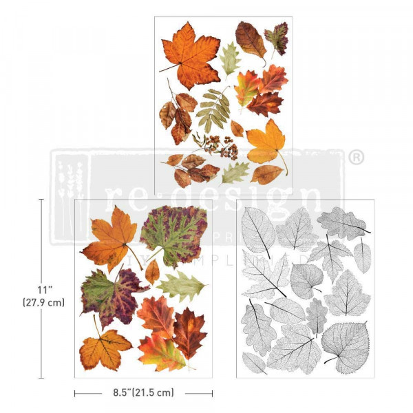"Crunchy Leaves Forever" - Transferfolie ReDesign
