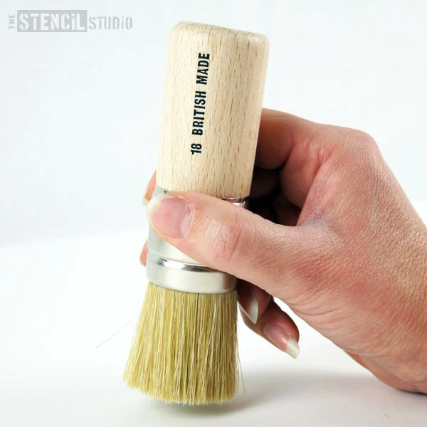 Schablonenpinsel No. 18 - The Stencil Studio
