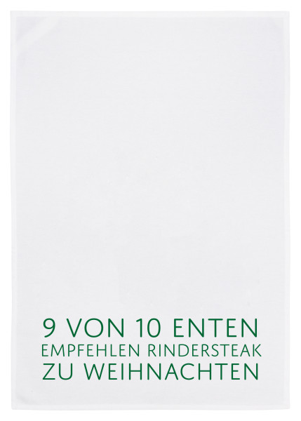 Geschirrtuch in weiß - Entenratgeber