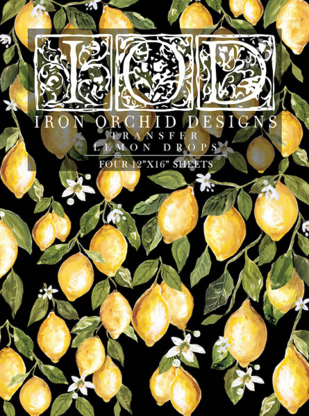 Decor Transfer "Lemon Drops"