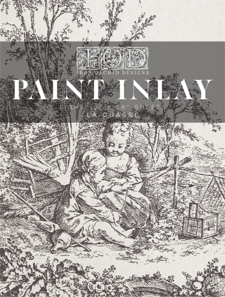 "La Chasse" - Paint Inlay