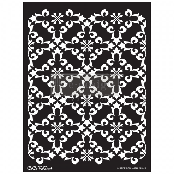 Gothic Trellis- Wandschablone