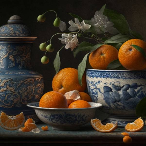 Still Life - Decoupage Papier