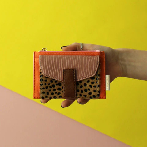 Animal Cheetah Print Purse - Geldbörse
