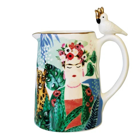 Frida Kahlo Tropical Jug - Milchkännchen