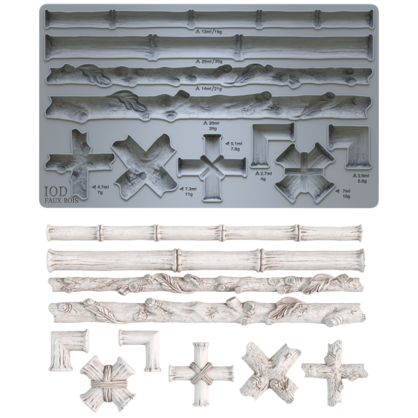 Decor Mould™ "Faux Bois"