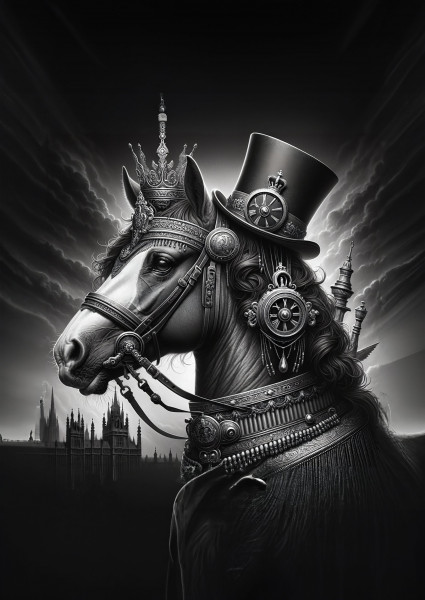 Hector Horse - Decoupage Papier