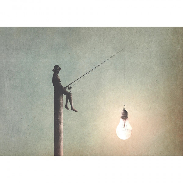 Fishing for Ideas - Decoupage Papier