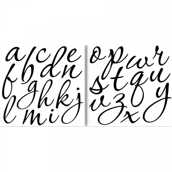 Decor Stempel "Swoosh" 2-er Set