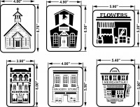 Main Street Minis 6er Set