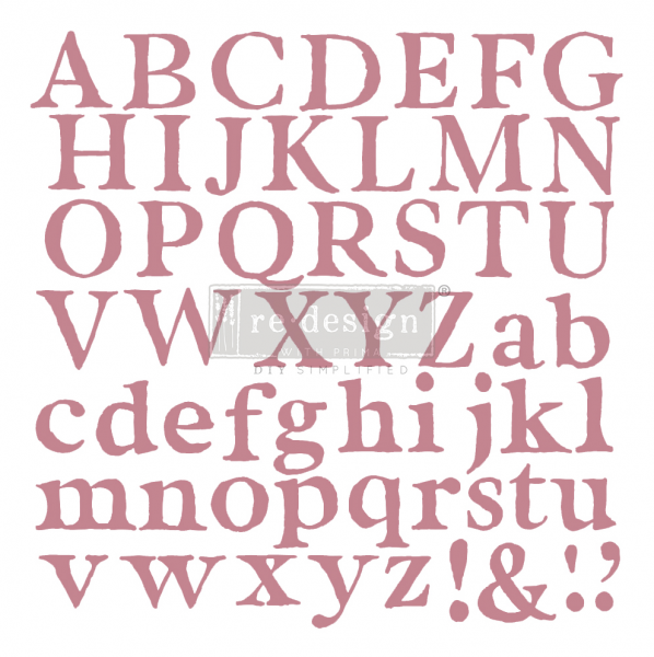 "Alpha" - Decor Stempel ReDesign