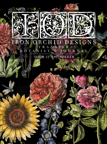 Decor Transfer "Botanist Journal"