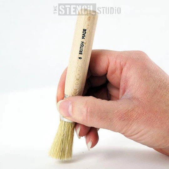 Schablonenpinsel No. 6 - The Stencil Studio
