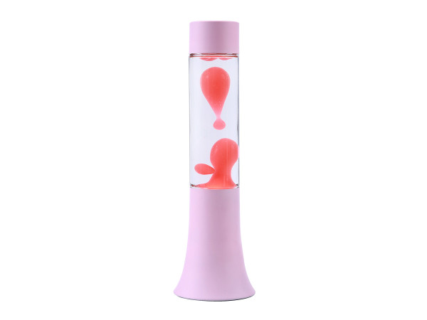 Lava Lampe - Monocolor in Pastellrosa
