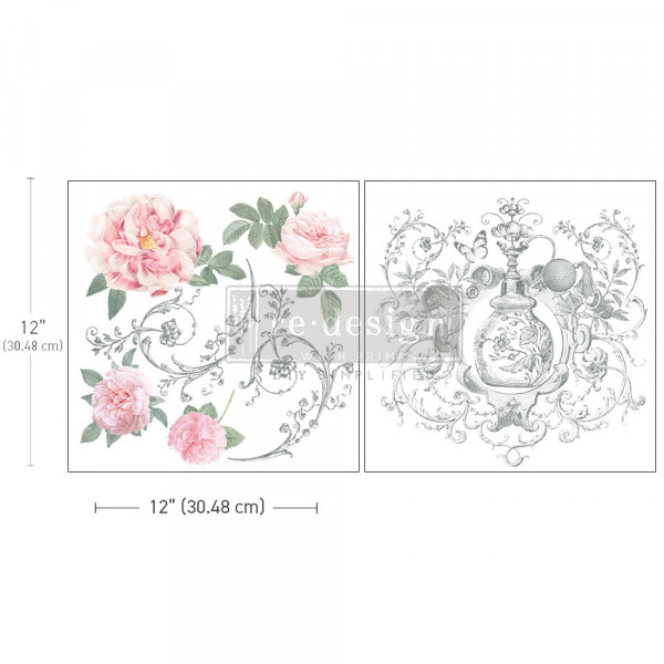 "Odeur de Rose" - Transferfolie ReDesign