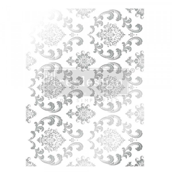 KACHA - "Silver House of Damask" - Transferfolie ReDesign