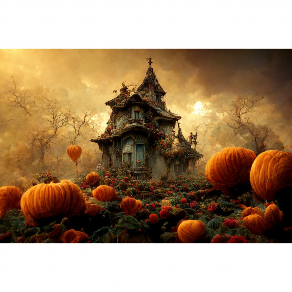 Haunted House 2 - Decoupage Papier