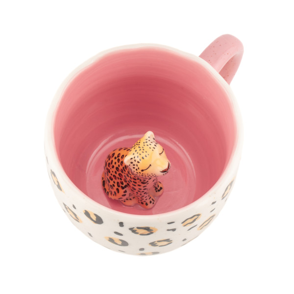 Surprise Leopard Tasse