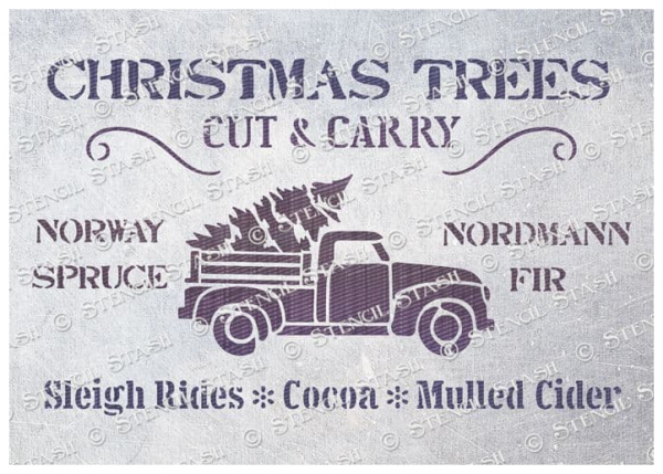Christmas Tree Truck