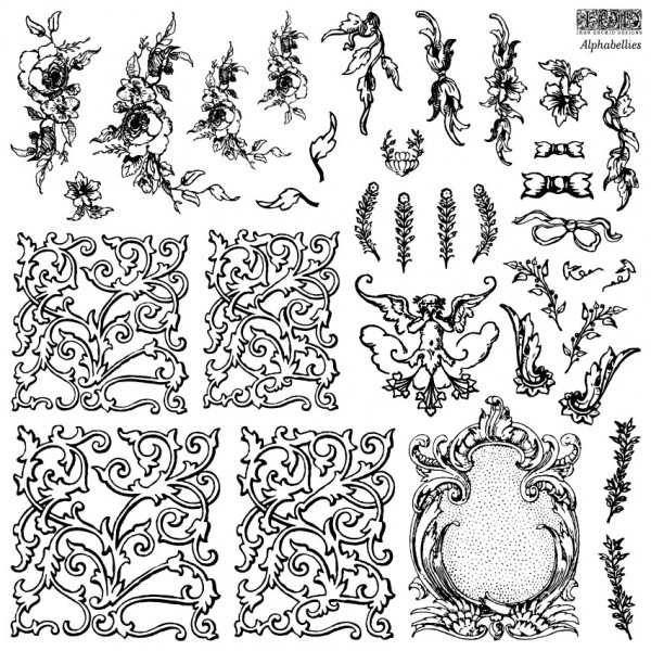 Decor Stempel "Alphabellies"