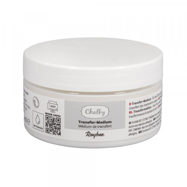 Chalky Transfer-Medium für Papierausdrucke
