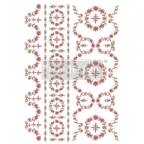 "Flower Garland" - Transferfolie ReDesign