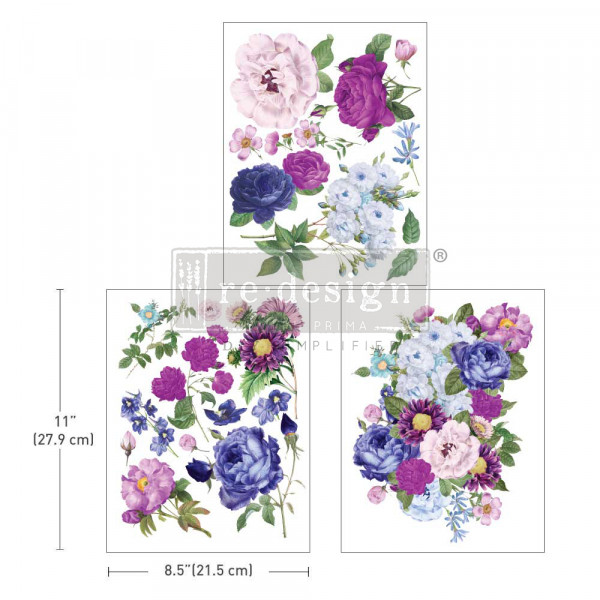 "Opulent Florals" - Transferfolie ReDesign