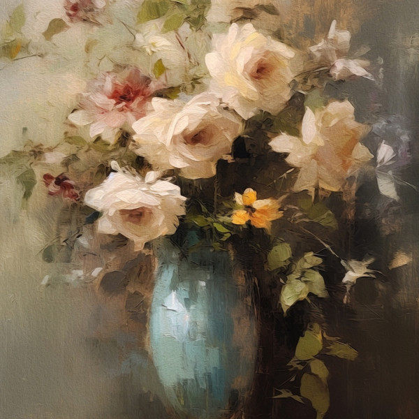 Romantic Roses - Decoupage Papier