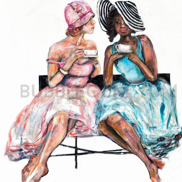 Tea Time - Decoupage Papier