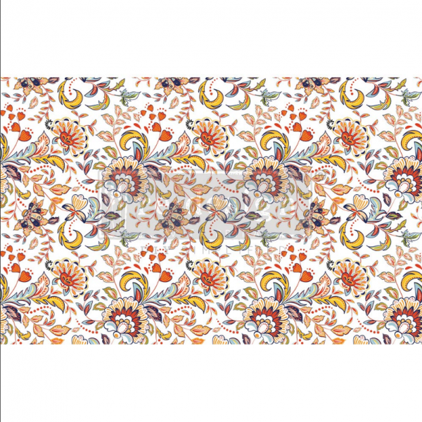Decor Tissue "Tangerine Spring"