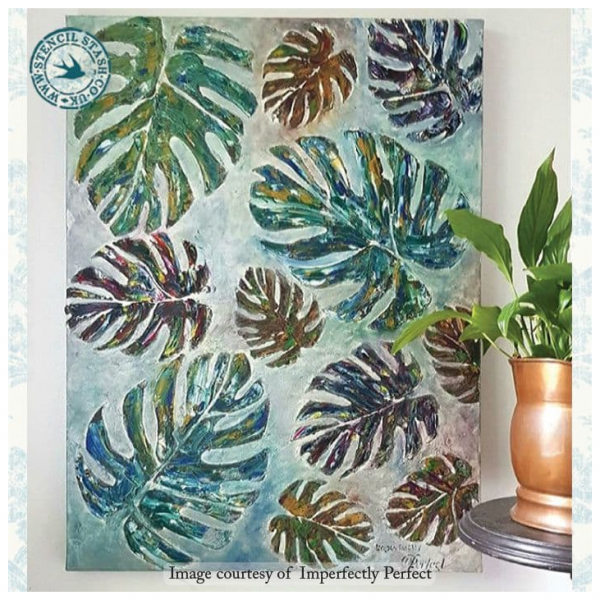 Swiss Cheese Leaves (Tropical Monstera)
