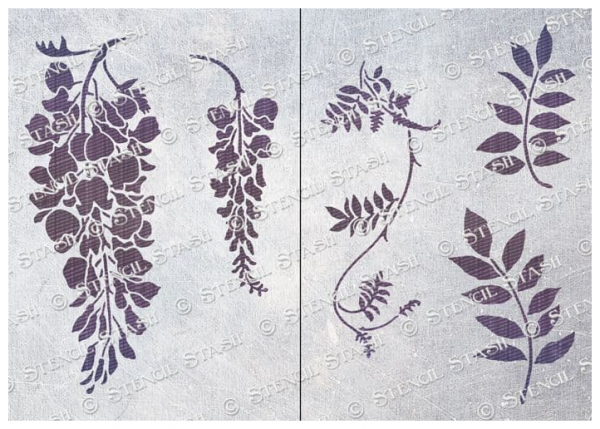 Wisteria - Glyzine - 2er Set